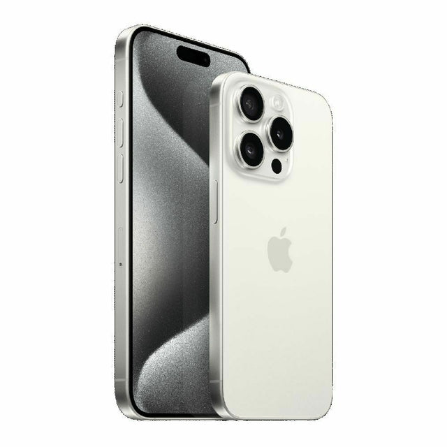 iPhone 15 Pro Max Apple 256GB, Câmera Dupla 48MP, Tela 6.7", Branco Titânio